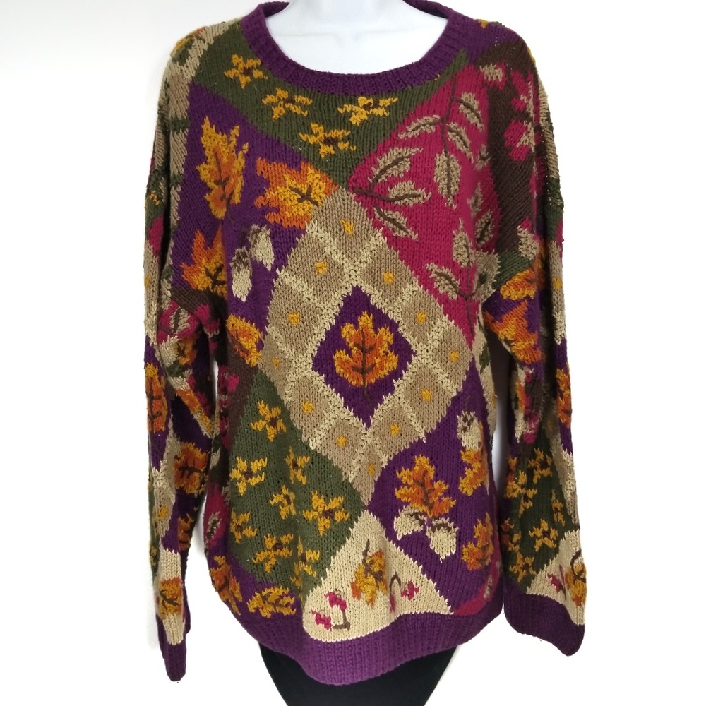 Signature by Northern Isles Vintage Knit Sweater